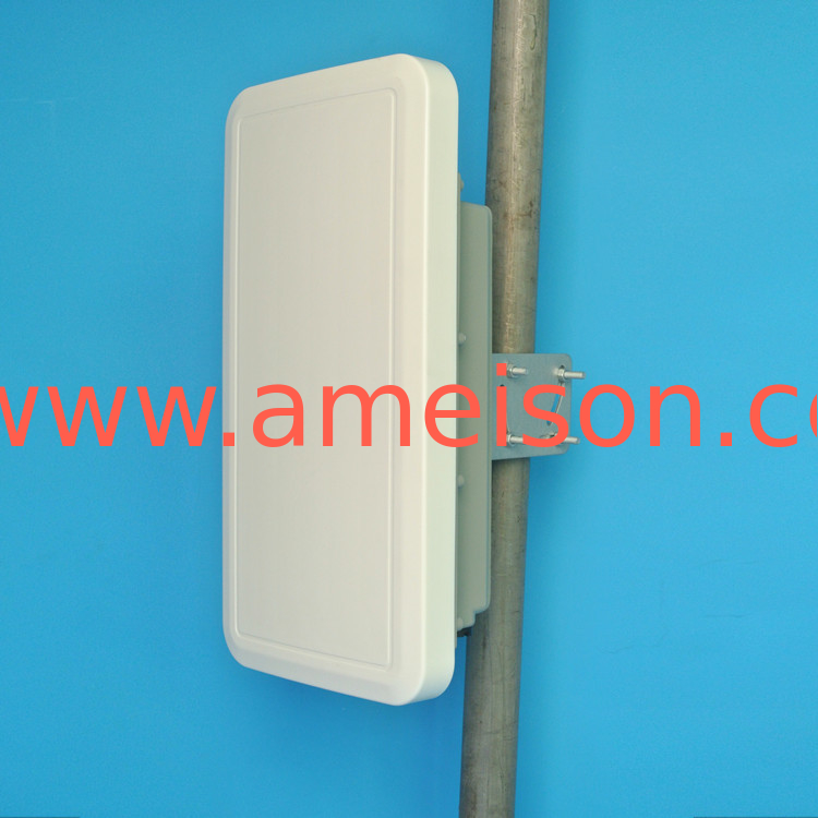 Ameison WIFI 5.8G  dual polarized MIMO Directional flat panel antenna 15dBi  with Enclosure