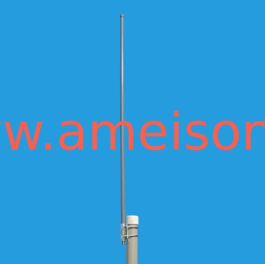 AMEISON manufacturer 433MHz Fiberglass Omnidirectional Antenna 6dbi N female Gray color for 423-443mhz system