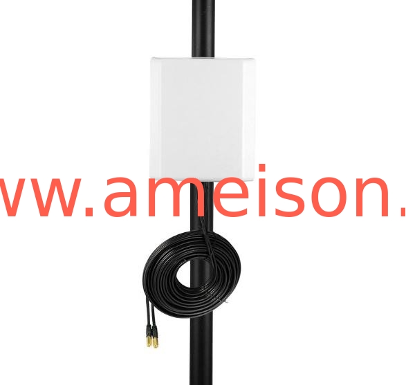 AMEISON 1700 - 2700 MHz 9dbi outdoor 4G LTE Directional MIMO Panel Globe Antenna Router Modem external antenna
