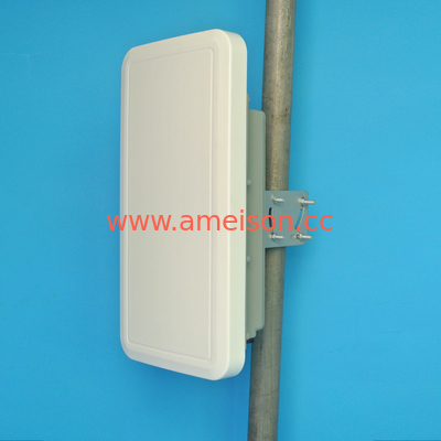 AMEISON WIFI Dual band 2.4G/5.8G  dual polarized 2×2 MIMO panel antenna 15/18dBi Directional with Enclosure