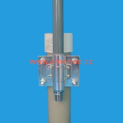 AMEISON manufacturer 433MHz Fiberglass Omnidirectional Antenna 6dbi N female Gray color for 423-443mhz system