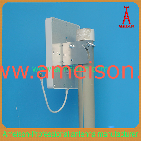 Ameison Outdoor/Indoor 3.3-3.8GHz 14dBi Flat Panel Antenna-SMA Male Connector