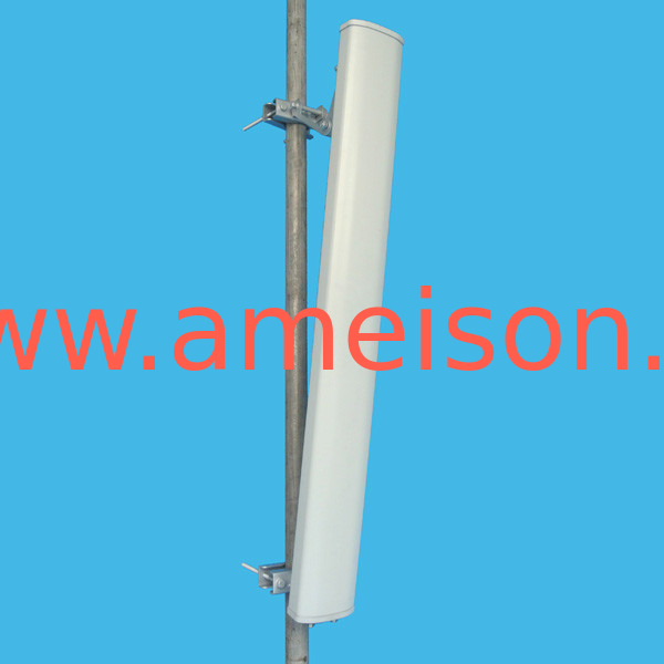 AMEISON 3300-3800MHHz 18dBi 65 degrees Vertical and Horizontal Polarized Sector Panel Antenna Wimax Antenna