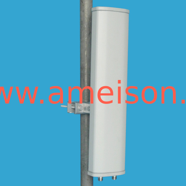 3.5GHz 15dBi 65 Degrees Dual Polarized Wimax Antenna Directional Panel Antenna 120 Degree